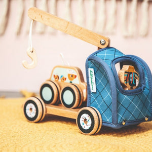 Wooden Tow Truck